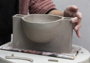 Curso de Escultura e Cerâmica - Construção formas livres