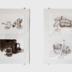 2012 - Mostra coletiva - Desenho de Observação - grafite e carvão